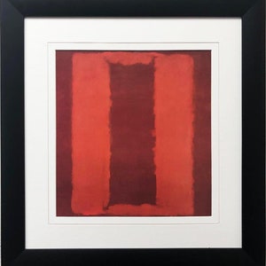 Mark Rothko &quot;Untitled-Seagram Mural Sketch &quot; FRAMED Art