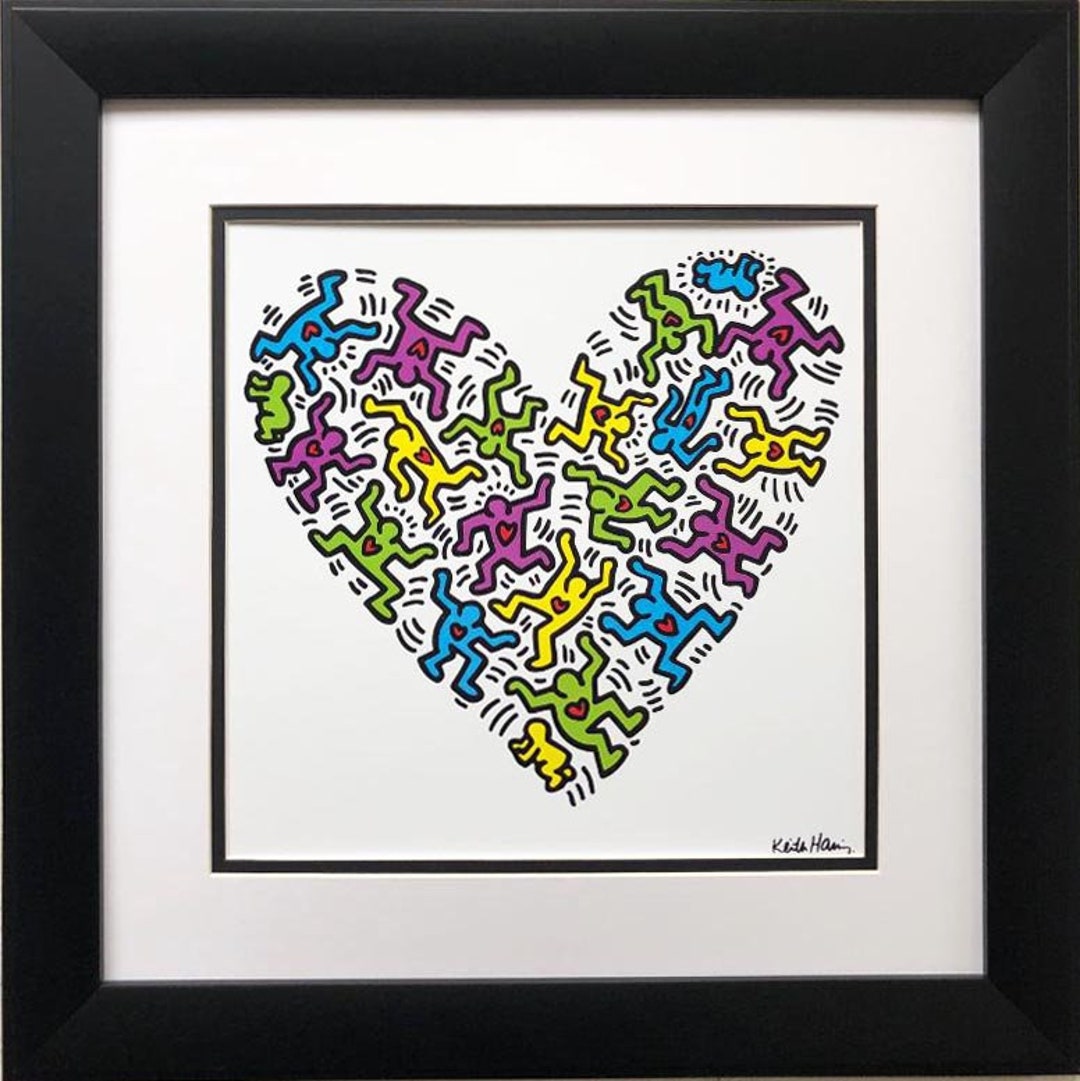 10万円です。hart「絵画」 Keith Haring 