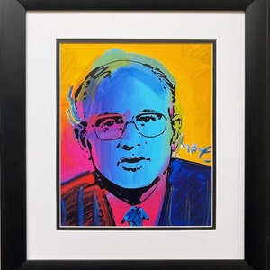 Peter Max &quot;Gorby &#39;89 Mikhail Gorbachev &quot; New FRAMED Art