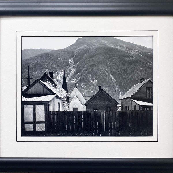 Ansel Adams "Silverton, Colorado" NEWLY Custom Framed  ART