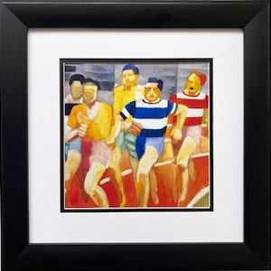 Robert Delaunay &quot;Runners&quot; (Les Coureurs) Framed Art Print