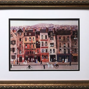 Michel Delacroix &quot;Le Civette Parisienne&quot; CUSTOM FRAMED