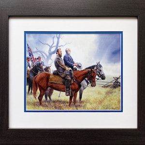 Mort Kunstler &quot;They Where Soldiers Indeed&quot; NEW CUSTOM FRAMED Civil War Art