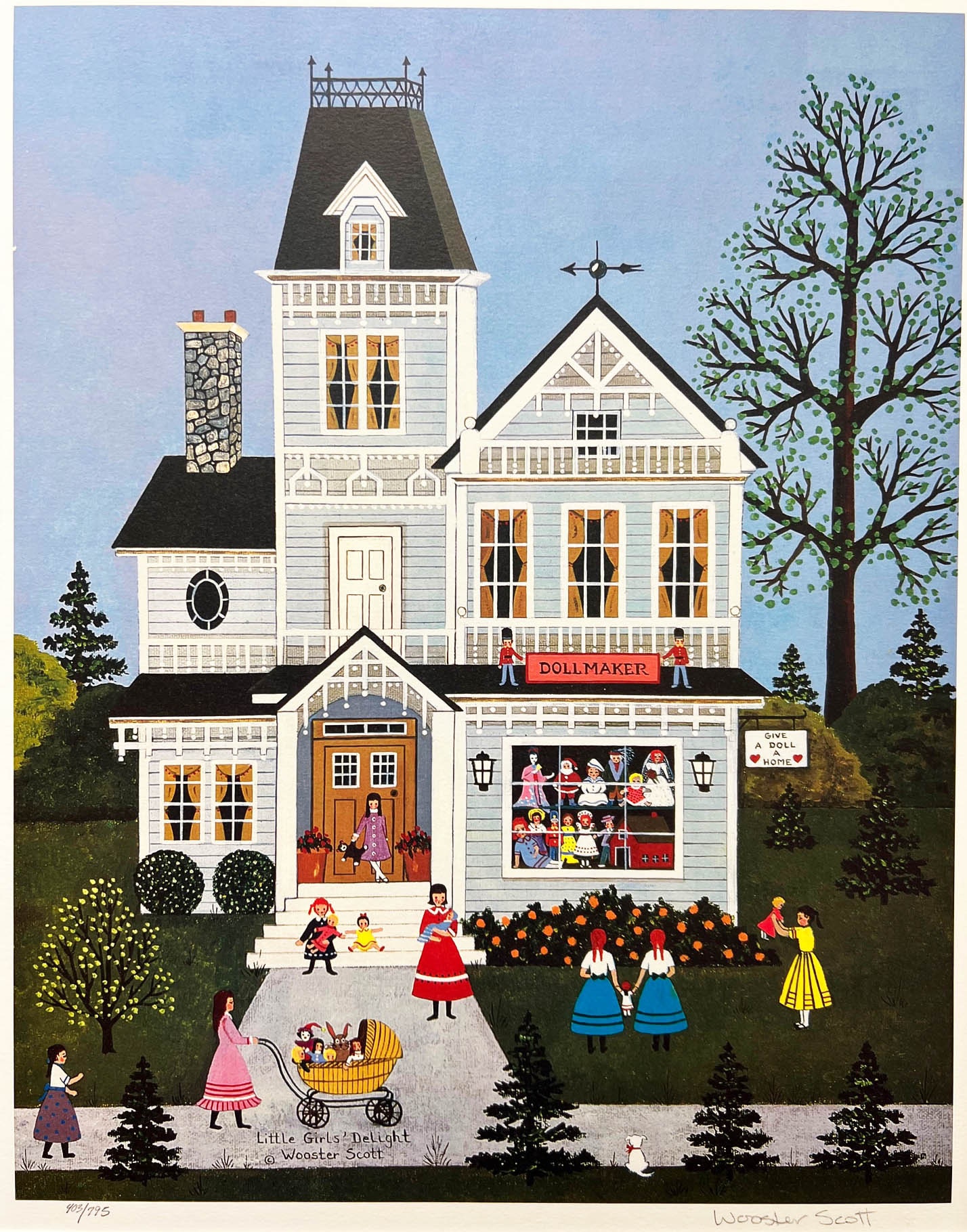 ジェーン・ウースター・スコット Jane Wooster Scott リトグラフ ジェーン・ウースター・スコット Jane Wooster Scott リトグラフ