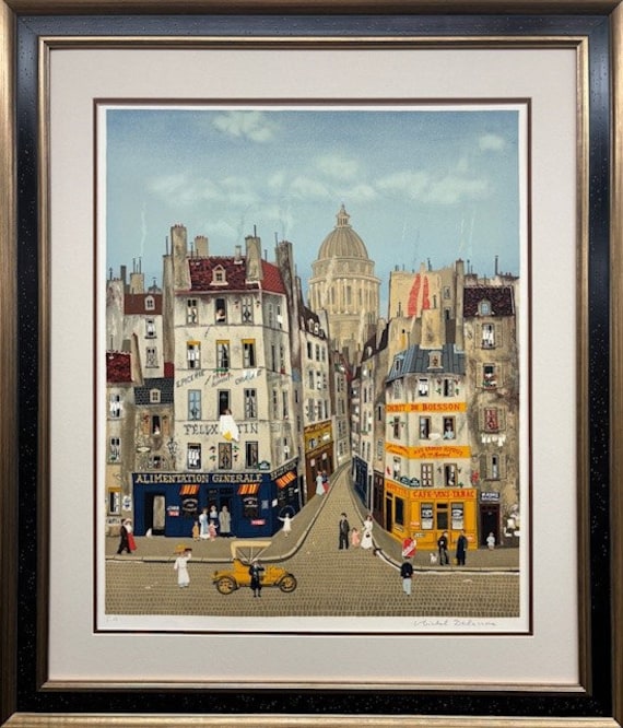 Michel Delacroix 絵画 額装品 Michel Delacroix 