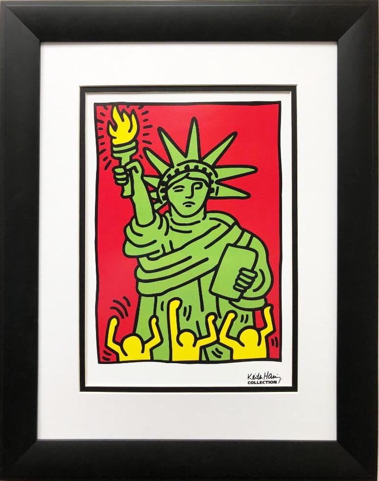 Keith Haring Statue of Liberty - Etsy