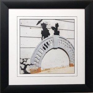 BANKSY "Brooklyn Geisha" New FRAMED Art