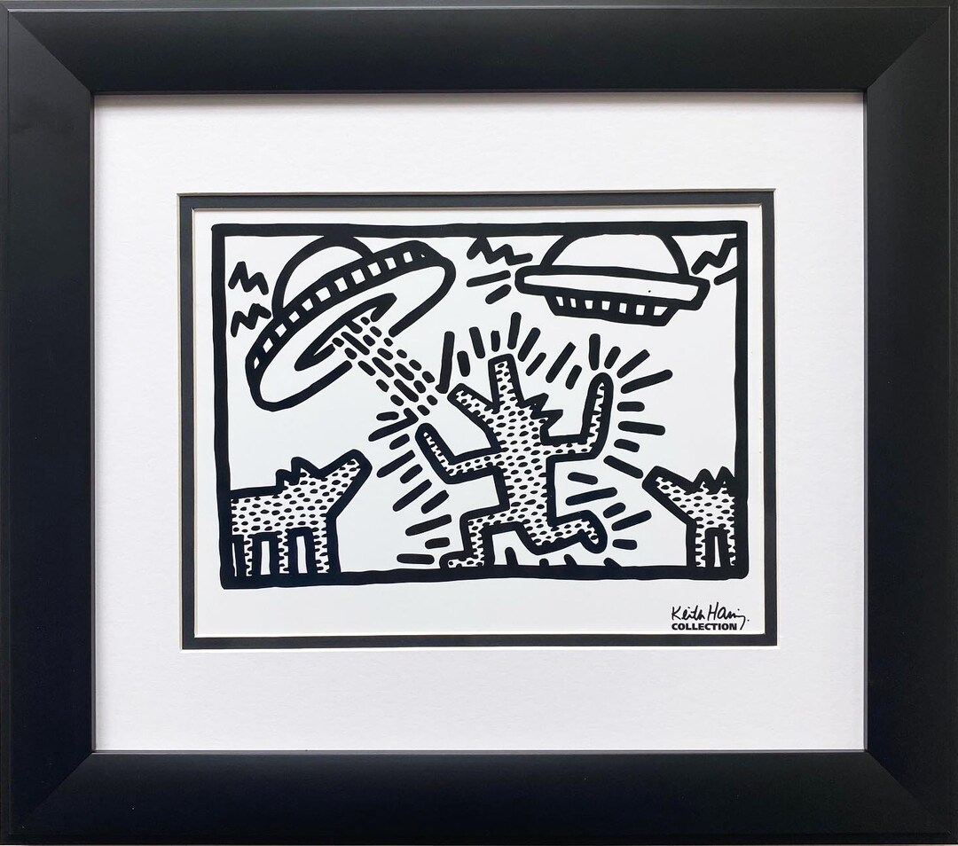 Keith Haring 立体額縁 Keith Haring 