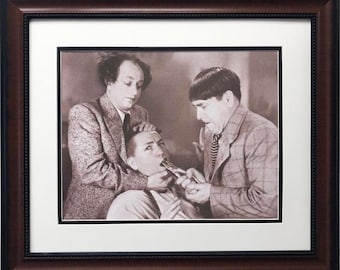 Tres chiflados "¡Plier!" Arte enmarcado personalizado