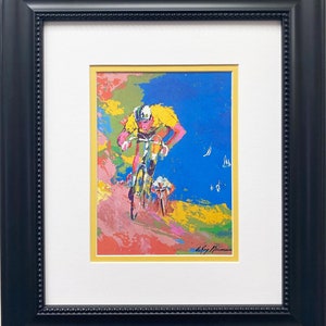 LeRoy Neiman &quot;Bikes and Boats&quot; FRAMED Art Print