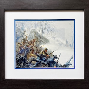 Mort Kunstler &quot;Battle Above The Clouds&quot; NEW CUSTOM FRAMED Civil War Art