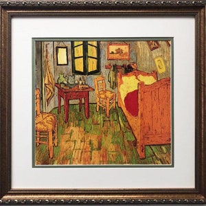 Vincent Van Gogh &quot;The Bedroom&quot; CUSTOM FRAMED ART