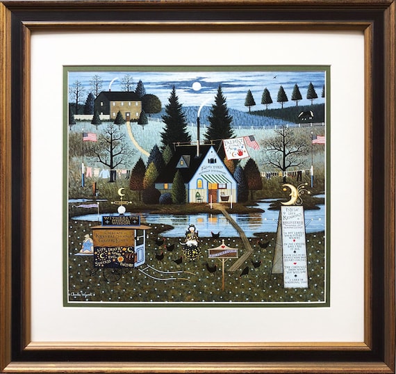 Charles Wysocki アートフレーム 額装 Charles Wysocki 