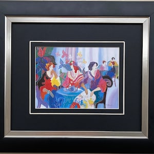 Patricia Govezensky &quot;Clear Spring&quot; Custom Framed Women Post-Impressionism  New Art