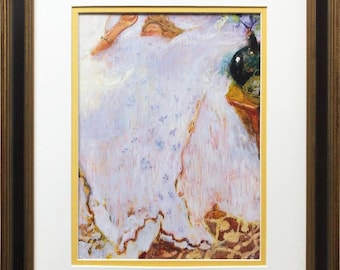 Jamie Wyeth "Overslept" CUSTOM FRAMED Art