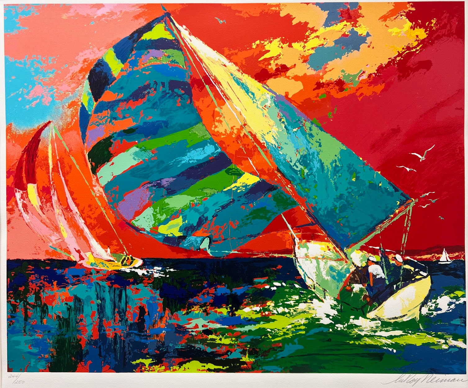 Leroy Neiman Signed and Numbered - Etsy