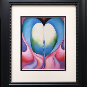 Georgia O&#39;Keeffe &quot;Series I- No. 8&quot; Custom Framed New