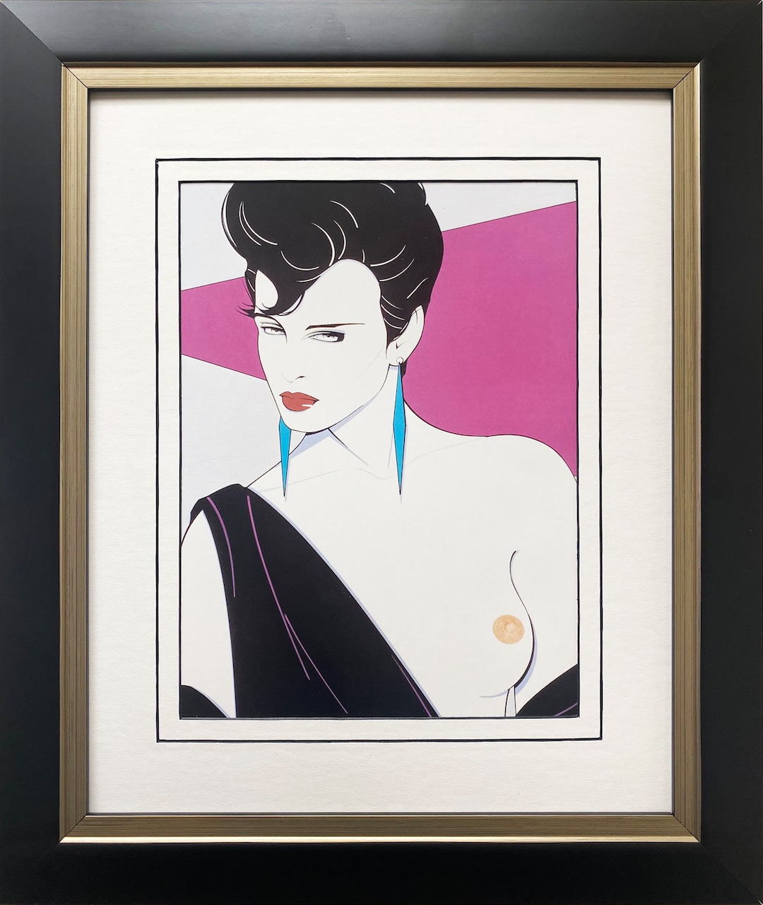 Patrick Nagel、パトリック・ナゲル、【Untitled 20】 Patrick Nagel、パトリック・ナゲル、【Untitled 20