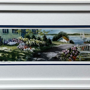 Denise Patchell-Olson &quot;Welcome Friend&quot; CUSTOM FRAMED  Signed #&#39;d Litho Nature