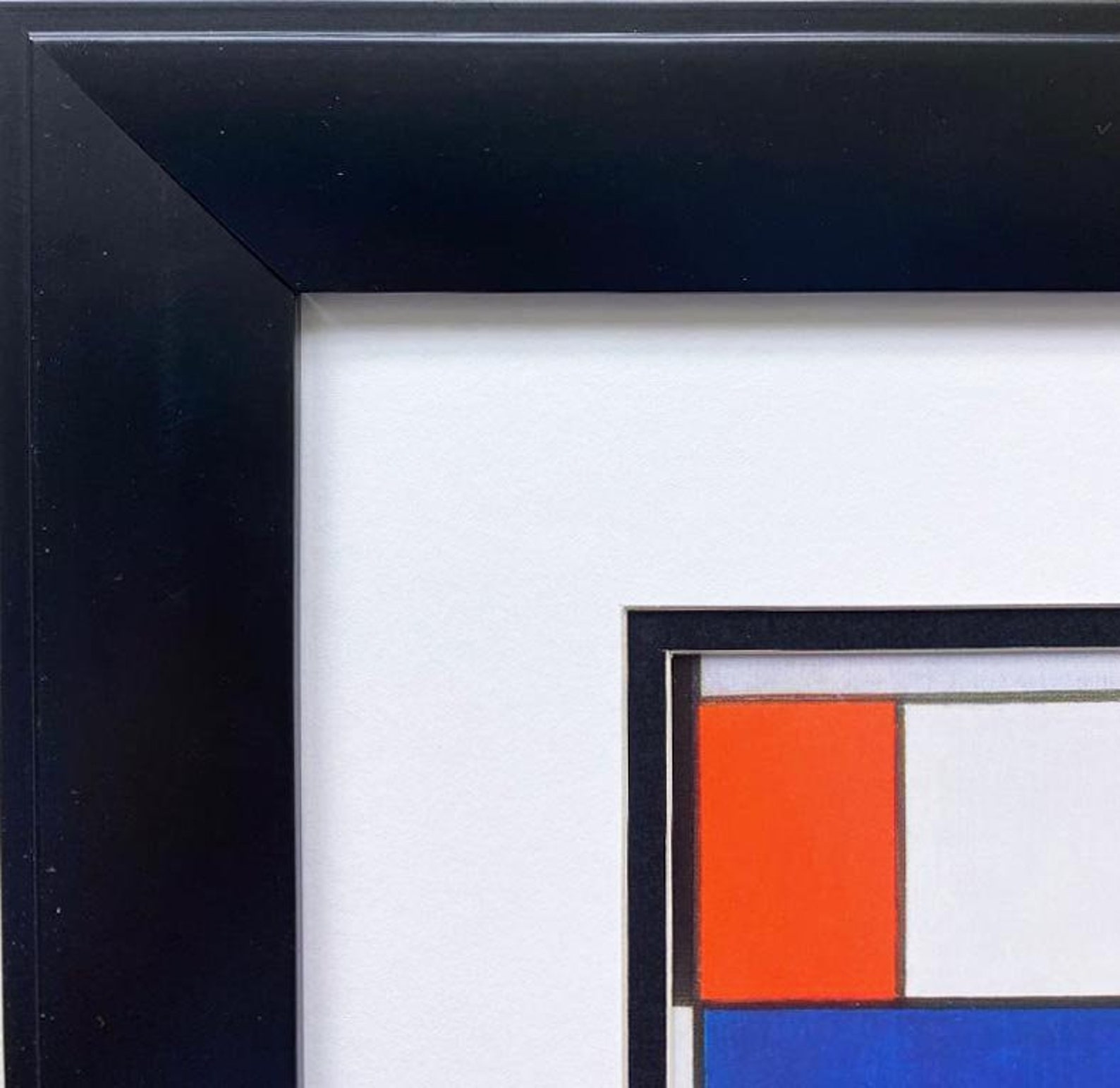 Modrian Framed Piet Mondrian