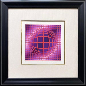 Vasarely Signed 