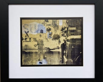 Robert Rauschenberg "Sur + (Street View) '63" CUSTOM FRAMED Pop Art Print