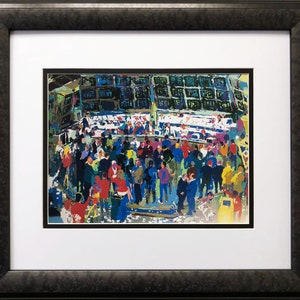 LeRoy Neiman &quot;Chicago Options&quot; CUSTOM FRAMED ART