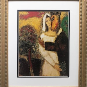 Marc Chagall &quot;The Summer Night&#39;s Dream&quot; New FRAMED ART Rare Poster