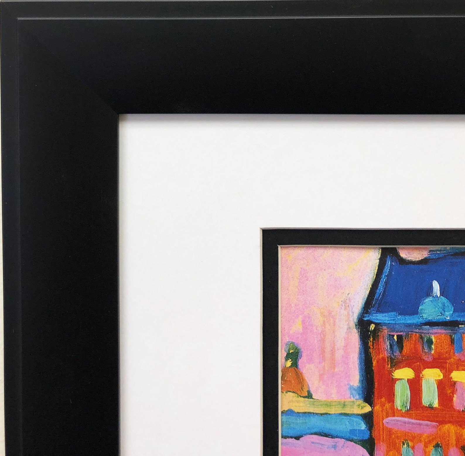 Wassily Kandinsky Houses in Munich 1908 Abstract Etsy