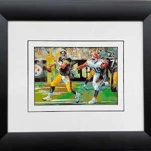 Malcolm Farley &quot;Big Ben&quot; NFL Pittsburgh Steelers (Roethlisberger) Framed Art