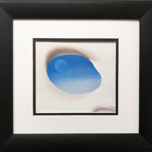 Georgia O'Keeffe "Pelvis IV" Art Print Custom Framed New