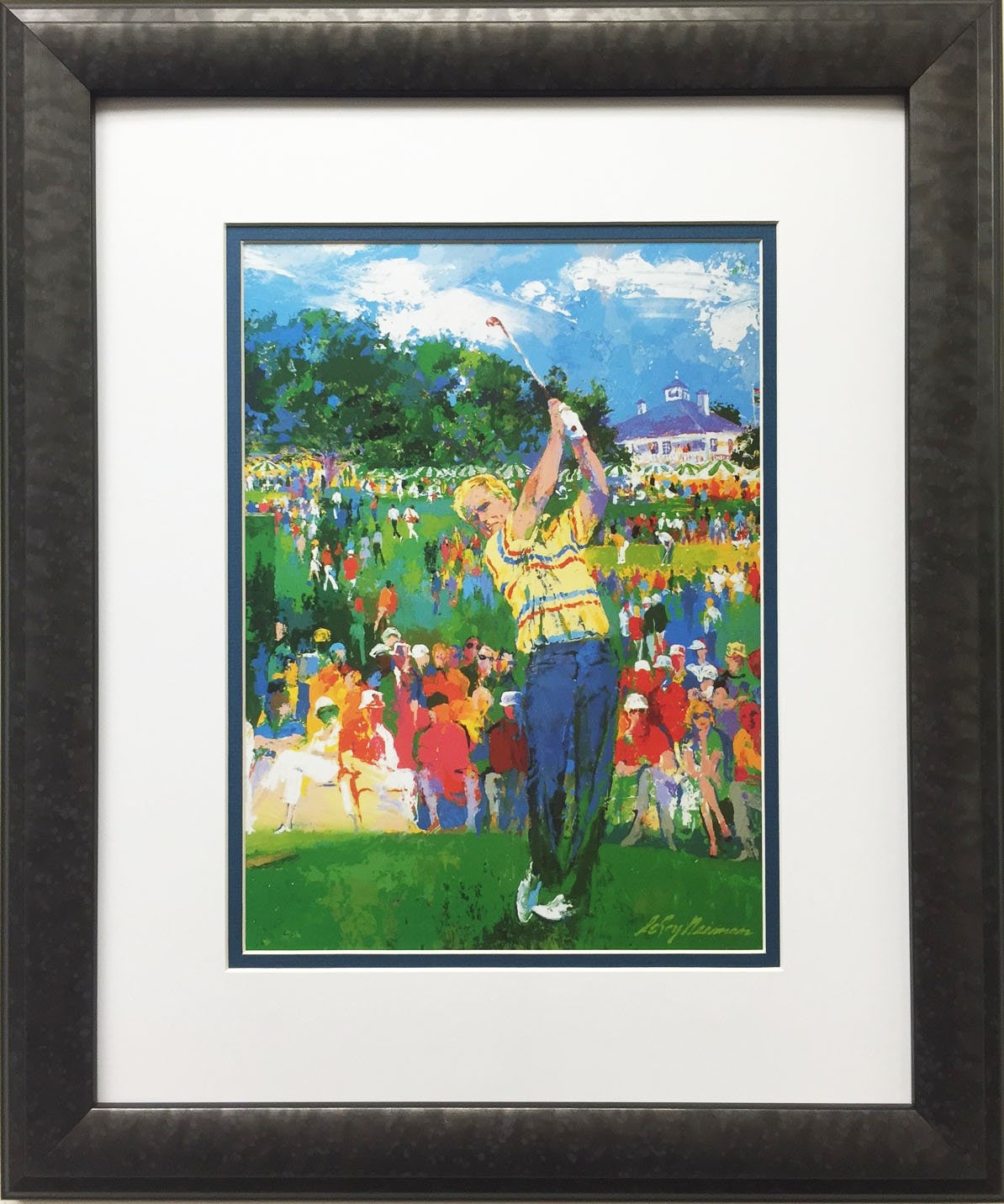 LeRoy Neiman Augusta Golf Jack Nicklaus Etsy