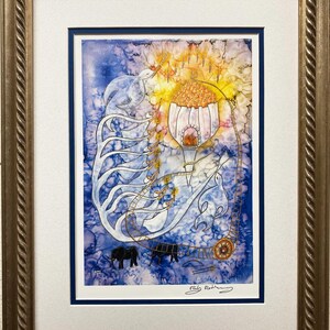 Rothenberg &quot;Hasmonean Wars&quot; FRAMED Hand Signed Art