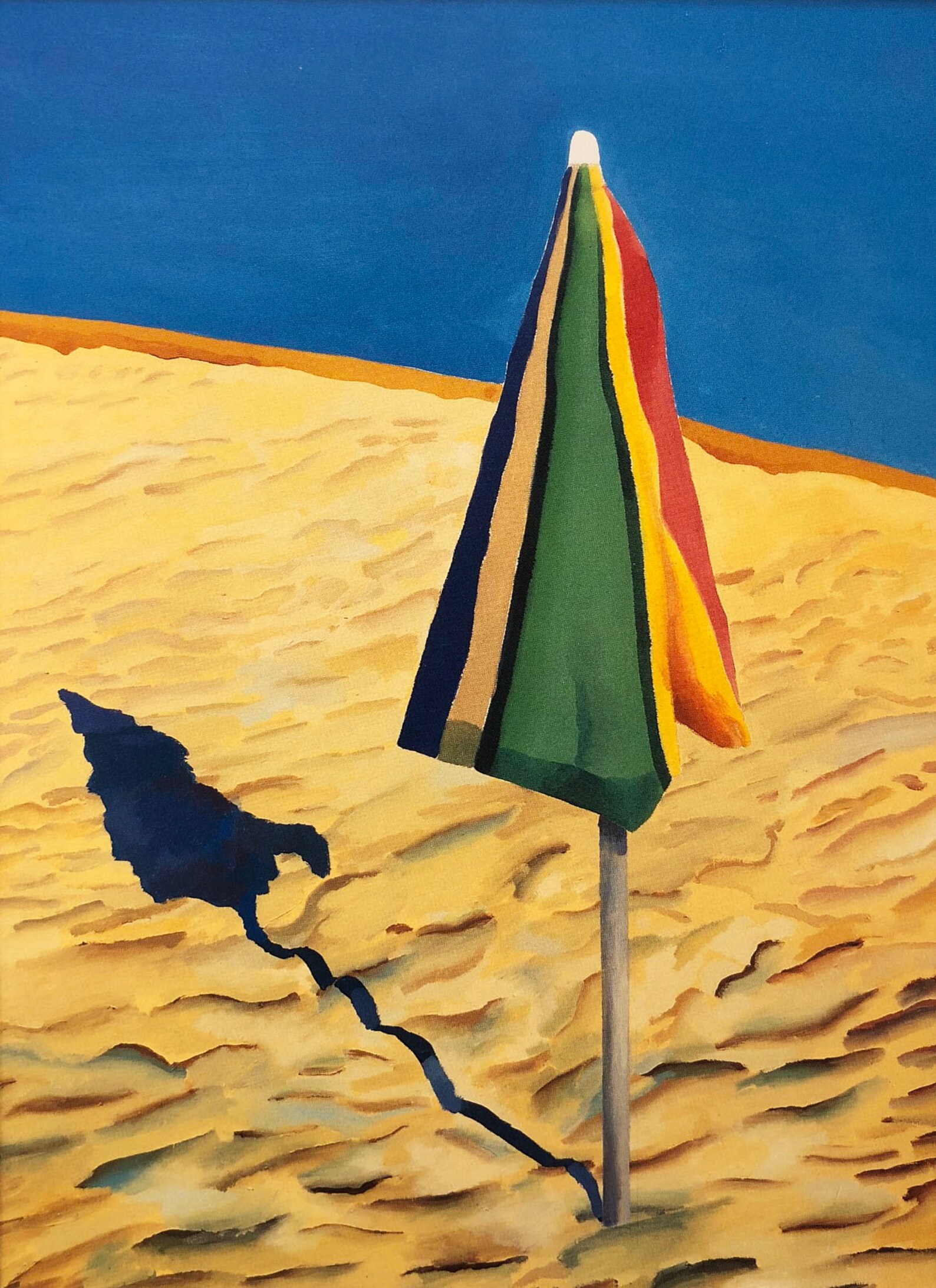 David Hockney Beach Umbrella Pop Art Etsy