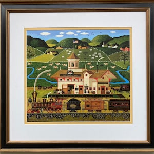 Fox Hill Farms アートプリント 額装品 Fox Hill Farm - Etsy