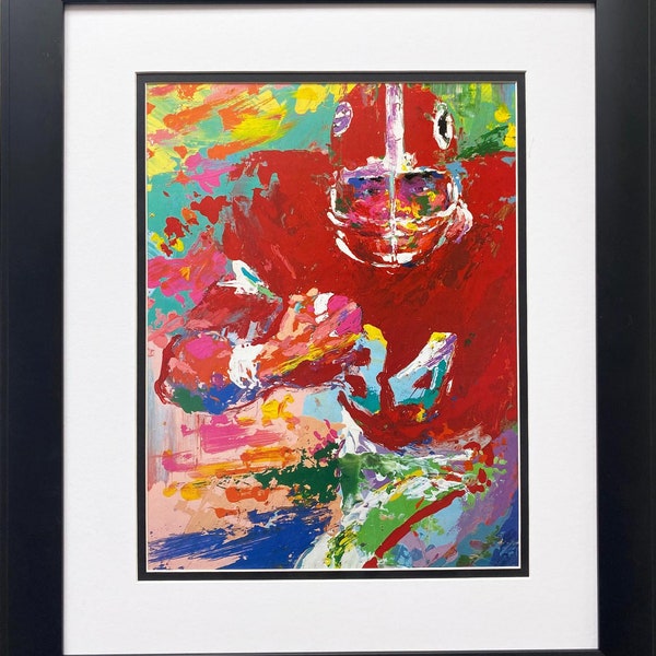 LeRoy Neiman "Herschel Walker-GA Dawgs" FRAMED Art