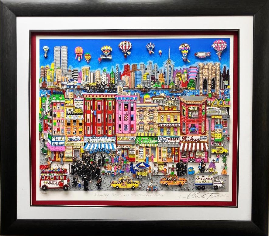 新品未開封 プレミア CHARLES FAZZINO 2000ピースパズル Charles Fazzino 