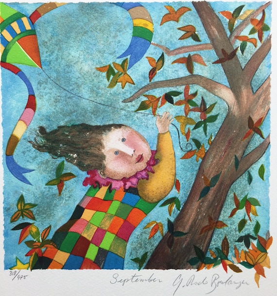 G Boulanger september 2000 Millenium Calendar Suite HAND SIGNED Numbered  Litho - Etsy Denmark