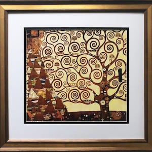Gustav Klimt &quot;The Expectation&quot;- Detail (Tree of Life) CUSTOM FRAMED ART