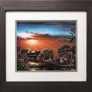 Terry Redlin &quot;Lazy Afternoon&quot; FRAMED Art Print