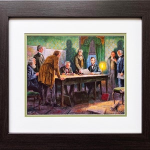 Mort Kunstler &quot;General Orders 100&quot; FRAMED Civil War Art
