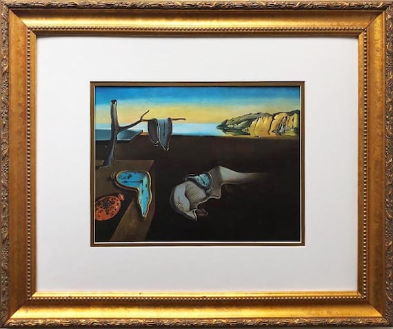 Carré De Soie 90x90cm Dali 'La Persistance De La Mémoire' - Brochier Soieries, Multicolore, Neuf
