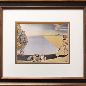 Salvador Dali &quot;Dali at the Age of Six&quot; CUSTOM FRAMED ART