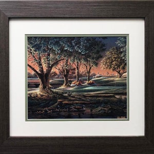 Terry Redlin &quot;Spring on the Greens&quot; FRAMED Art
