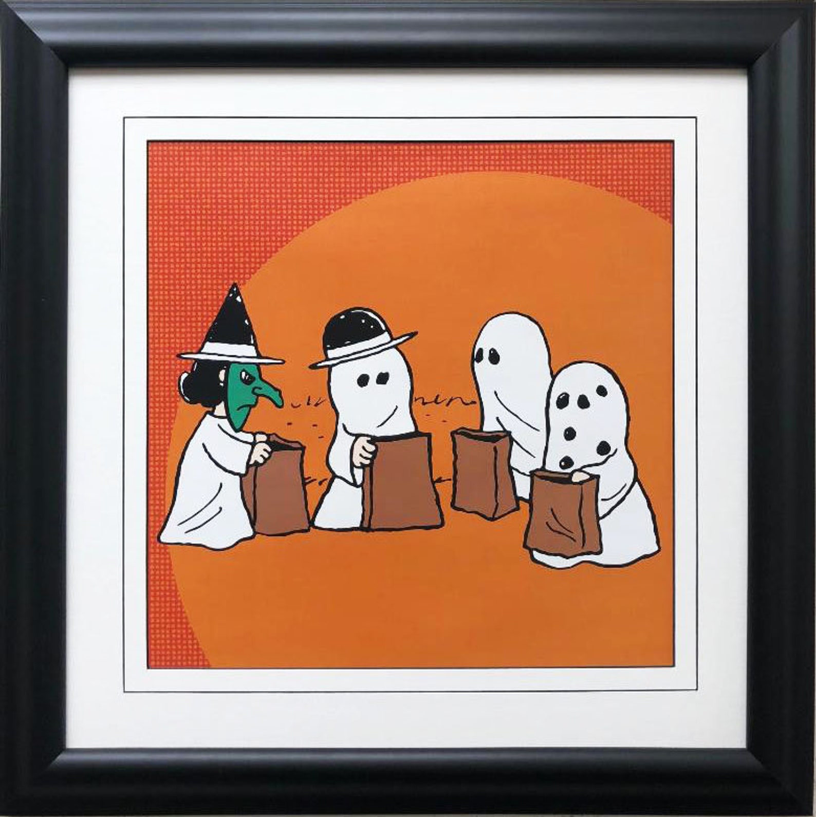 Charles Schulz Peanuts Peanuts Gang Halloween New Etsy