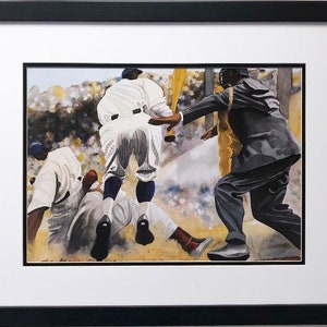 Dane Tilghman &quot;Safe&quot; CUSTOM FRAMED African American Art