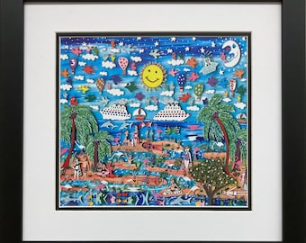 Charles Fazzino 2000 Piece Puzzle Historically Boston New Sealed