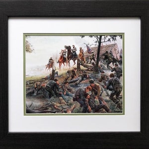 Mort Kunstler &quot;Jackson at Antietam&quot; New FRAMED Civil War Art