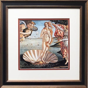 Sandro Botticelli &quot;The Birth of Venus&quot; c. 1845 Framed Art Print
