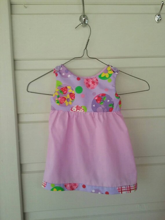 mauve baby dress